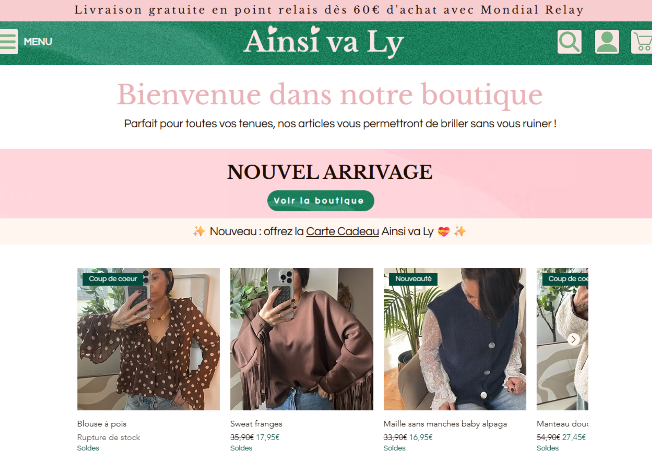 Aperçu du site Ainsi-va-Ly.fr