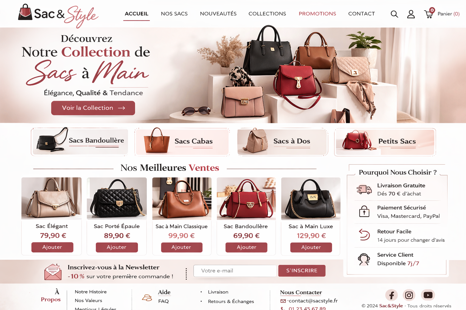 Concept maroquinerie