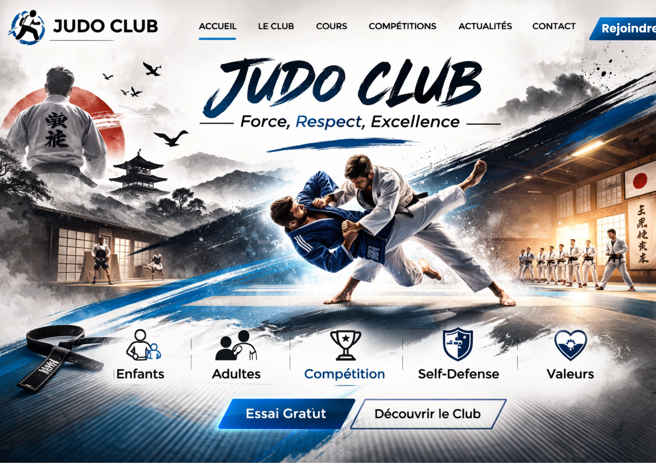 Concept club de sport